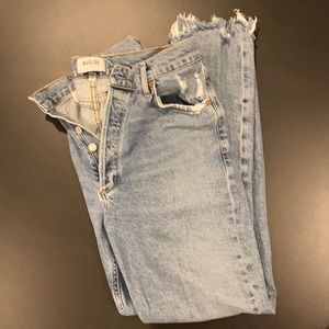 AGOLDE distressed Straight leg jean